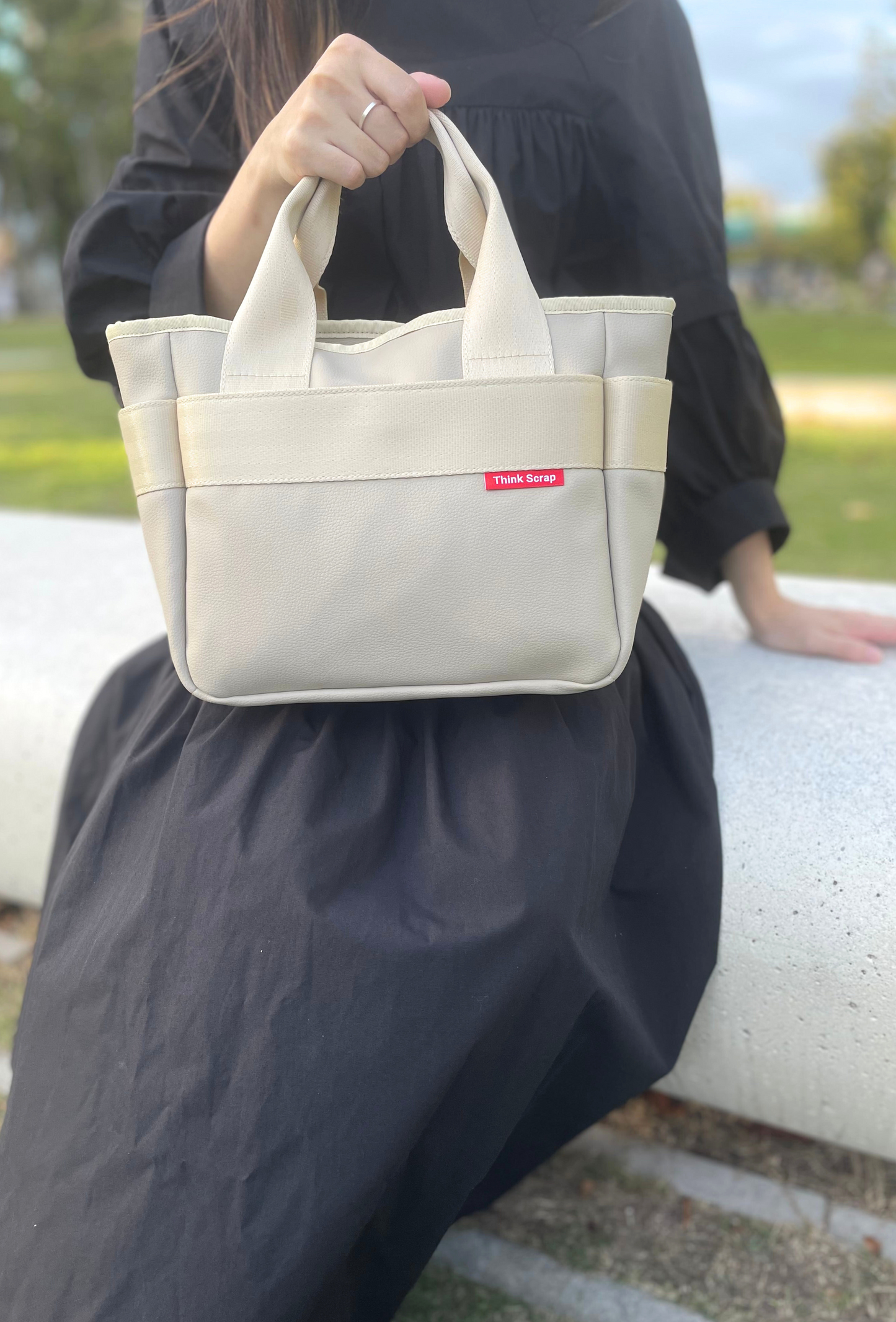 【限定】ターボバージョン デイリートート|高耐久・多機能ポケット付き|再生シートベルト使用(日本製)