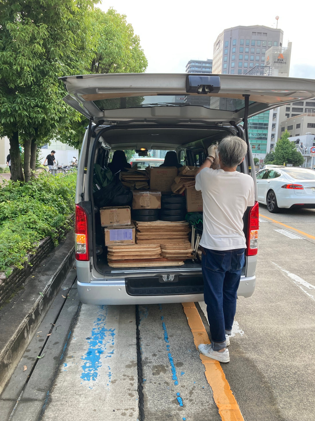 【エシカルツキイチマルシェ】松田さんは縁の下の力持ち！